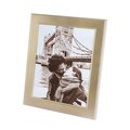 Jiallo Jiallo 81634 4 x 6 in. Beaded Design Picture Frame; Matte Gold Finish 81634